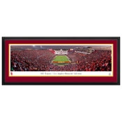 USC Trojans Coliseum Panorama Deluxe Framed 23